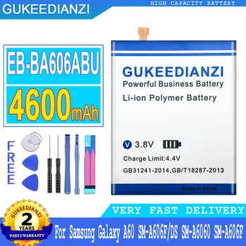 GUKEEDIANZI EB-BA606ABU 4600mAh de Mare Capacitate Baterie Pentru Samsung Galaxy A60 SM-A606F/DS, SM-A6060 SM-A606F Baterie + Instrumente