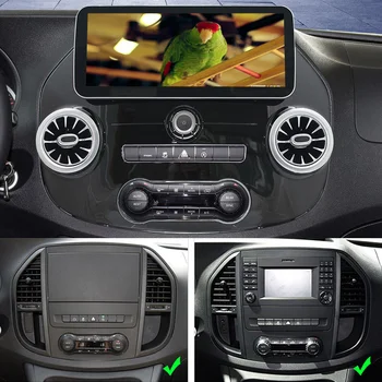 12.3 Inch 2Din Android 10 Radio Auto Pentru Mercedes-Benz Vito 116 2016 Stereo Receptor GPS de Navigare DSP Video Carplay Player 128GB