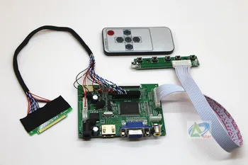 HDMI+2AV+ VGA Driver LCD Controller Kit de 12.1