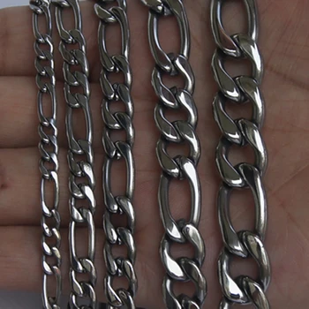 7.5 mm cool link-ul 316L din oțel inoxidabil lanț coliere & pandantive bărbați bijuterii punk