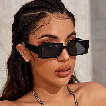 KAMMPT Epocă Pătrat ochelari de Soare pentru Femei Brand de Lux Designer de Ochelari de Soare Barbati Doamnelor Moda Retro Colorate UV400 Ochelari în aer liber