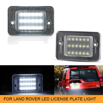2 buc Gratuit de Eroare LED Alb Numărul de Înmatriculare Lumini pentru Land Rover Discovery Seria I Descoperirea Seria a II-a L318