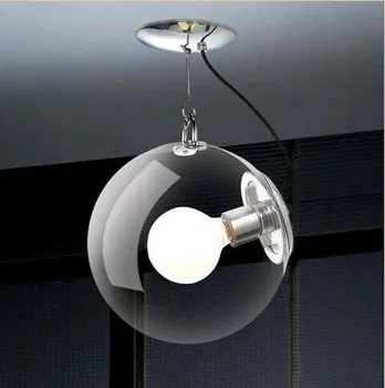 25cm NEW Sosire Design Modern Lumina Glob de Sticlă Iluminat cu Lampă de Pandantiv