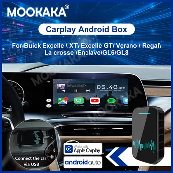 Pentru Buick Universal Apple Carplay AI Cutie Android Sistem Auto Multimedia Player Video 32GB Wireless Mirror link-ul Auto de Radio upgrade