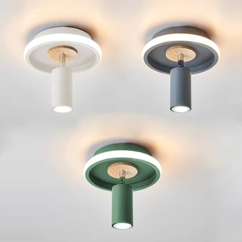 Nordic Macaron Lampă de Tavan Schimbătoare LED Living Modern Deco Dormitor Bucatarie Iluminare Culoar Tavan Baie corp de iluminat