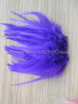 100buc 4-6 Cm 10-15 cm violet Cocoș Pene pentru Îmbrăcăminte, Bijuterii, Pălărie, Vacanță de Crăciun Decorativ Pene de Cocoș