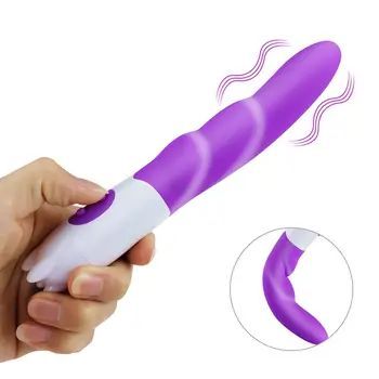 Vibrator Mare Viteză Jucărie Sexuală Glonț Silicon G-Point Masaj Clitoridian Stimulator Anal Plug Dildo Cu Vibrații Masturbare Femei