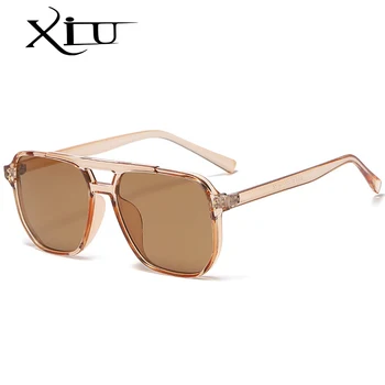 XIU Cadru Mare Pilot de ochelari de Soare pentru Femei Brand Design de Moda Ochelari Nit Roz ochelari de Soare Oculos Tiktok Gafas UV400