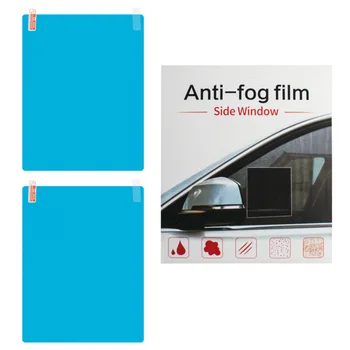 Scut Ploaie Geam Lateral Film Mașină Geam Lateral Protecitve Film Anti Ceață Impermeabil Filmul Accesorii Auto 2 Pack