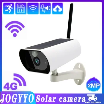 4G Solar, Camera de 2MP, Baterie WiFi Camera IP Wireless de Exterior de Supraveghere de Securitate aparat de Fotografiat Impermeabil IP66 CCTV PIR