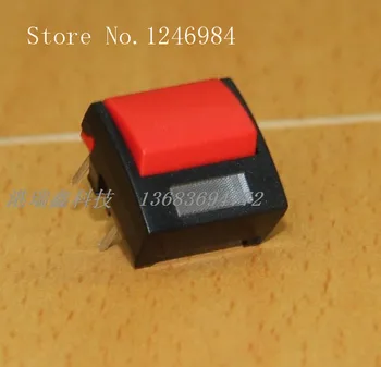 [SA]Danemarca MEC negru cutie de lumină roșie buton reset comutator micro comutator 3ATL6 + 1B08 + 2B091--50pcs/lot
