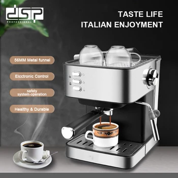 office cafe mach automate de cafea espresso Infuser Mașină de Espresso acasa Italian mici semi-automata de abur spumă de lapte