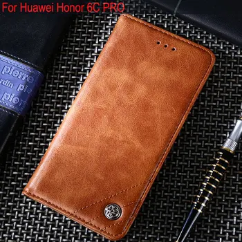 pentru huawei honor 6c pro caz din Piele de Lux, Flip cover Stand Slot pentru Card de Cazuri de telefon pentru Huawei Honor 6C Pro funda Fără magneți