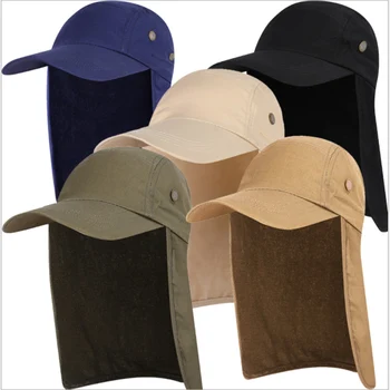 Moda Anti-UV Umbrire Parasolar Pălărie iute Uscat Solid de Culoare Ciclism Protecție solară Vara Unisex Pescar Pălărie Bazinul Capac