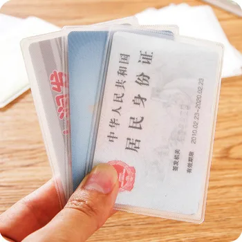 Alb IC Seturi de Carte de IDENTITATE a Titularului Cardului de Membru de Autobuz Seturi de Carte de Protecție Maneca 45
