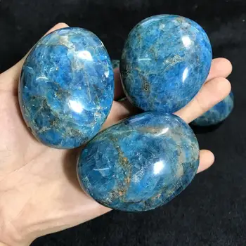 Naturale apatit de Cristal Piatră brută Piatră Specimen Din Madagascar apatit piatra albastru apatit de piatră prețioasă