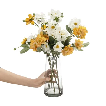 1 buc Volan Daisy Mătase Artificială Flori Branchfor DIY Aranjament Floral Material Acasă Petrecerea de Nunta Decor Flori False