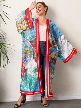African Rochii Pentru Femei 2023 Primăvară Nouă Rochie Maxi Din Africa De Îmbrăcăminte Streetwear Vestidos De Moda Dashiki Print Bluza Rochie