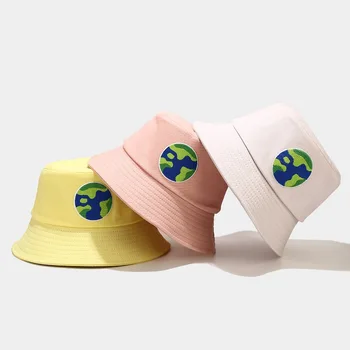 2021 Macaron Pescar Pălărie De Primăvară-Vară În Aer Liber Sălbatice Bărbați Femei Tendință Bazinul Pălărie Parasolar Reglabil Student Cuplu Soare Capac