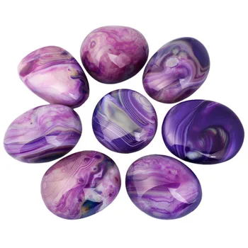 TUMBEELLUWA Violet Onix Palma Piatra de Cristal de Vindecare Bijuterie de piatra de Prundis vă faceți Griji Terapie Formă Neregulată Decor