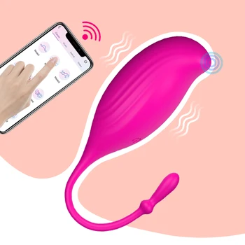 G Spot Masaj Kegel Ball APP Control de la Distanță Vibratoare Wireless Portabil G-spot Stimulator Vibrator Ou Jucărie Sexuală Pentru Femei Adulte