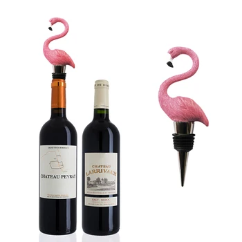 Scântei Flamingo Sticla de Vin Sealer pentru Decor Petrecere