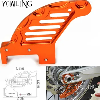 Orange Motocicleta CNC din Aluminiu, Frana Spate Disc de Paza Protector Capac Modificat Accesoriu pentru 125 144 150 200 250 300 450 EXC