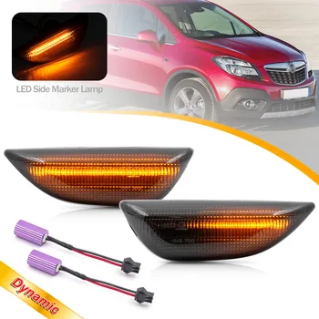 Pentru Chevrolet Trax Opel Mokka X Vauxhall LED-uri Dinamice Laterale Lumini de poziție Laterale Aripa Semnalizare Indicatori 2012 2016 2018