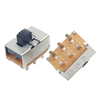 Glisați Comutatorul de Micro-power Comutator Dublu-rând Directă introdus Alunecare Orizontală de-a Doua Treapta a Treia de Viteze