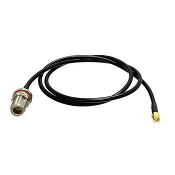 Modem Wireless Extensia Inversă RP SMA Male Plug Gaura Interioara A N Tip Feminin Peretele RF Coaxial Adaptor pentru Cablu RG58 50CM/100CM
