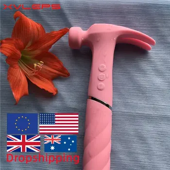 Xvleps 2022 Sex Shop Femeie Adultă Dragoste Hamma Penis Artificial Jucarii Sexuale Ciocan Vibrator Vibrator Sex Toy