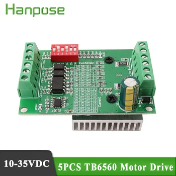 5PCS TB6560 Stepper Motor Driver 3.0 Un Segmentele Versiune Imbunatatita pentru CNC Router Driver de Motor