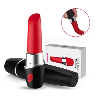 12 Viteza Mini Vibrator Ruj de Încărcare USB Glont Vibrator G-spot Stimulator Clitoris Silicon Jucărie Sexuală pentru Femei Masturbator