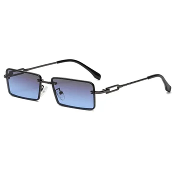2021 Nou Retro Pătrat Mic Cadru ochelari de Soare pentru Femei ochelari de Soare Barbati Moda All-Meci Culoare Gradient de Lentile de ochelari de Soare Fierbinte UV400