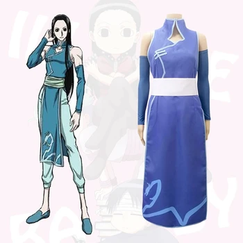 2020 Nou Anime Hunter X Hunter Illumi Zoldyck Irumi Zorudikku Cosplay Costum top+pantaloni+mâneci Halloween Costume de Îmbrăcăminte Seturi