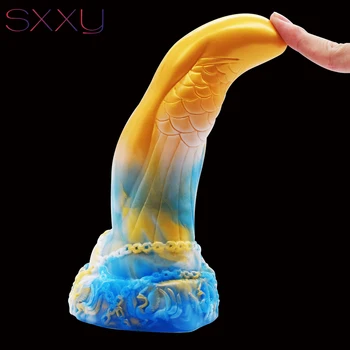 SXXY Phoenix Sex Anal cu Jucarii Fraier pentru G-Spot Stimularea Femeie Fetish Butt Plug Adulti 18 Vagin Penetrare Bestia Penis artificial
