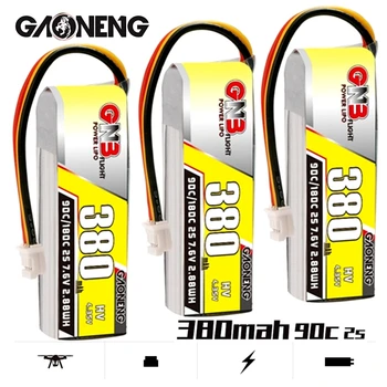 RC Racing FPV Baterie BNG 7.6 V 380mAh Acumulator Lipo Cu PH2.0 Pentru 1:28 Masina RC Drift Mini-Z Blade MCPX BL 90C 7.6 V Baterie 3PCS