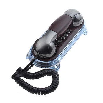 Cu fir Trimline Telefoane de Epocă Telefonică de Perete Cu Luminat Dialpads pentru Eldly Destul de Modă Veche Biroul de Acasă de Telefon