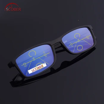 2019 = Scober Multifocală Progresivă Ochelari Ultra-light Tr90 Senatorul Comerciale Vedea de Aproape Și de Departe Top 0 Adauga +1 La +4