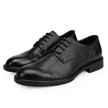 Vara Oxfords Primăvară Bărbați Fund Gros De Moda De Înaltă Calitate Din Piele Pantofi Bărbați Dantela-Up Business Barbati Pantofi Barbati Pantofi Rochie