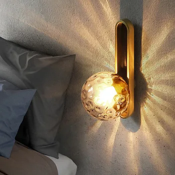 Japonia dormitor lumina baia de lumina de cristal coridor, dormitor, camera de zi lampara comparativ cabecero de cama