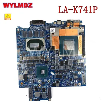 Folosit LA K741P i7-10870H CPU RTX3070H GPU de Laptop Placa de baza Pentru Dell ALIENWARE M17 R4 Placa de baza de Test OK