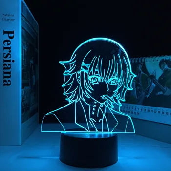 Juuzou Suzuya pentru Decor Dormitor Veioza Cadouri pentru Femei, Bărbați Konosuba Manga 3D Lumina Anime Tokyo Ghoul Lampă cu LED-uri