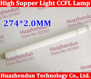10buc/lot 13.3 inch 4:3 ecran lcd LCD CCFL lampa iluminare din spate , backlight CCFL tub,274MM *2.0 mm, 13.3 inch CCFL lumina