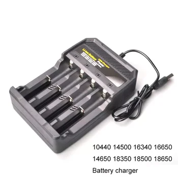 Sloturi 5V 2A porturi USB 14500 16340 18350 18650 Baterie Li-ion Încărcător de perete de încărcare adaptor de alimentare Litiu-ion mufă de Încărcare C1