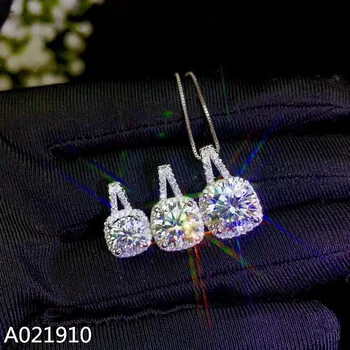 KJJEAXCMY boutique de bijuterii argint 925 incrustat Mosang Diamond pandantiv pentru Femei detectarea sprijin popular