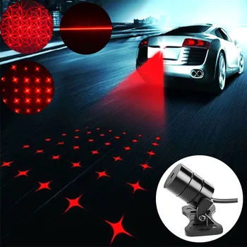 LED-uri auto cu Laser, lumini de Ceata Motocicleta Lampa spate Vehicul Anti-Coliziune Stopul de Frână de Frânare, Lămpi de Avertizare auto Lumina de Ceață