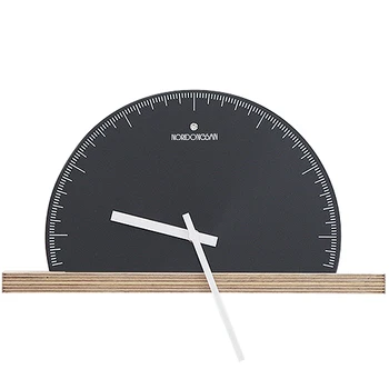 În formă de evantai living home ceas minimalist modern de moda ceas Nordic pastorală creativ stil European ceas de perete