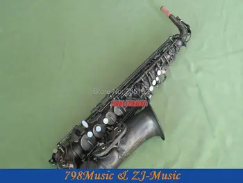 Profesionale NOI Antic Eb Alto Saxofon Mare F# Cu Caz