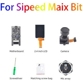 Pentru Sipeed Maix Pic Kit de RISC-V AI+MULTE K210 În Linie Breadboard Placa de baza Cu 2.4 Inch Ecran/Camera/Microfon Array